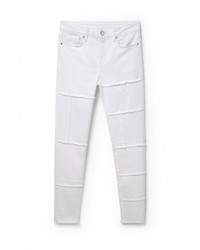 Белые джинсы скинни от Mango