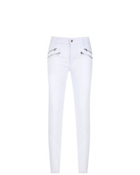 Белые джинсы скинни от Mara Mac