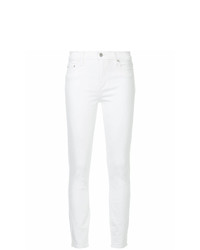 Белые джинсы скинни от Nobody Denim