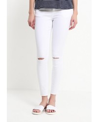 Белые джинсы скинни от Noisy May
