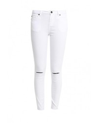 Белые джинсы скинни от Noisy May