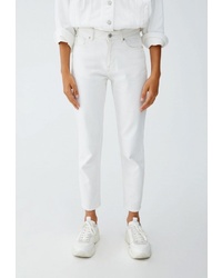 Белые джинсы скинни от Pull&Bear