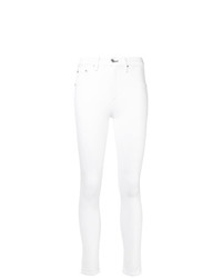 Белые джинсы скинни от rag & bone/JEAN