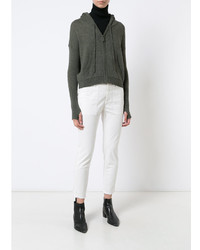 Белые джинсы скинни от Nili Lotan