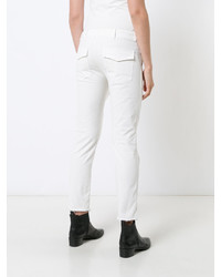 Белые джинсы скинни от Nili Lotan