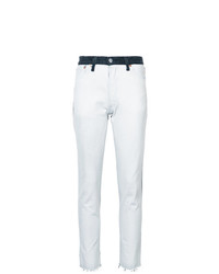 Белые джинсы скинни от RE/DONE