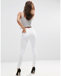 Белые джинсы скинни от Asos