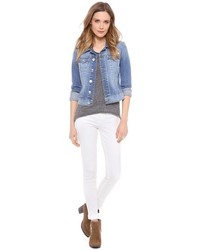 Белые джинсы скинни от True Religion