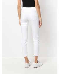 Белые джинсы скинни от Closed