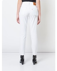 Белые джинсы скинни от Levi's