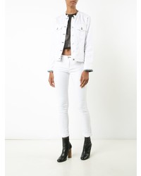 Белые джинсы скинни от rag & bone/JEAN