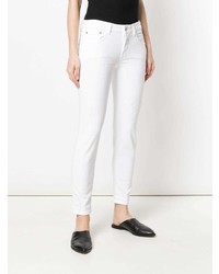 Белые джинсы скинни от Closed