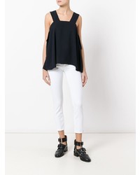 Белые джинсы скинни от Dondup