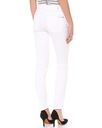 Белые джинсы скинни от 7 For All Mankind