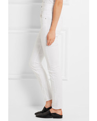 Белые джинсы скинни от Etoile Isabel Marant