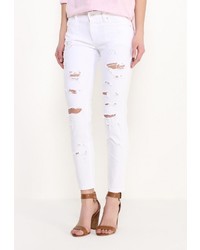 Белые джинсы скинни от Tommy Hilfiger Denim