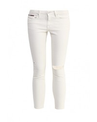 Белые джинсы скинни от Tommy Hilfiger Denim