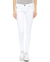 Белые джинсы скинни от True Religion