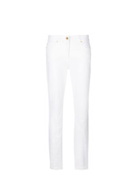 Белые джинсы скинни от Versace