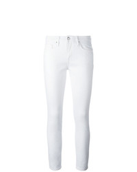 Белые джинсы скинни от Victoria Victoria Beckham
