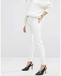 Белые джинсы скинни от Vila