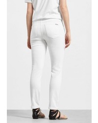 Белые джинсы скинни от Violeta BY MANGO