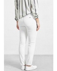 Белые джинсы скинни от Violeta BY MANGO