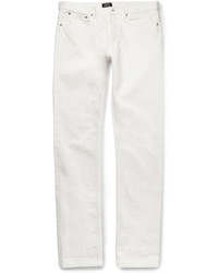 Мужские белые джинсы от A.P.C.