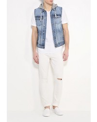 Мужские белые джинсы от Alcott