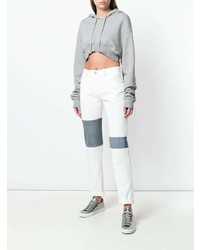 Женские белые джинсы от MM6 MAISON MARGIELA