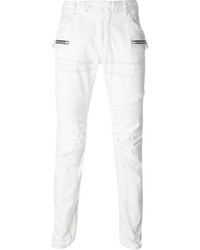 Мужские белые джинсы от Balmain