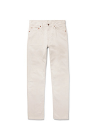 Мужские белые джинсы от Beams Plus