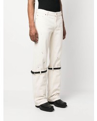 Мужские белые джинсы от Coperni