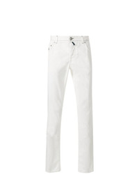 Мужские белые джинсы от Borrelli