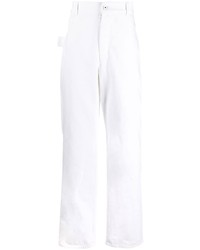 Мужские белые джинсы от Bottega Veneta