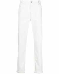 Мужские белые джинсы от Brunello Cucinelli