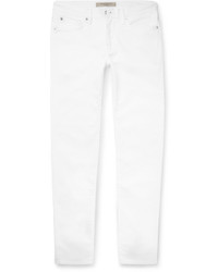 Мужские белые джинсы от Burberry