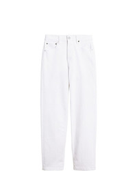 Женские белые джинсы от Burberry