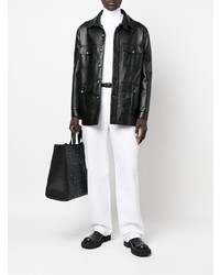 Мужские белые джинсы от Bottega Veneta