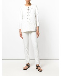 Женские белые джинсы от Tomas Maier