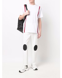 Мужские белые джинсы от Ferrari