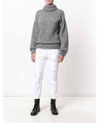 Женские белые джинсы от Dsquared2