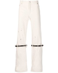 Мужские белые джинсы от Coperni