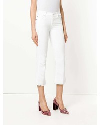 Женские белые джинсы от 7 For All Mankind