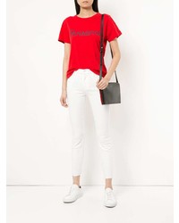 Женские белые джинсы от Mother