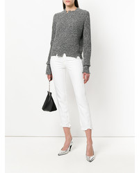 Женские белые джинсы от Mother