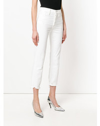 Женские белые джинсы от Mother