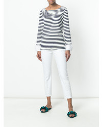 Женские белые джинсы от Tory Burch