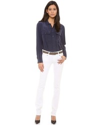 Женские белые джинсы от Paige