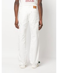 Мужские белые джинсы от Heron Preston